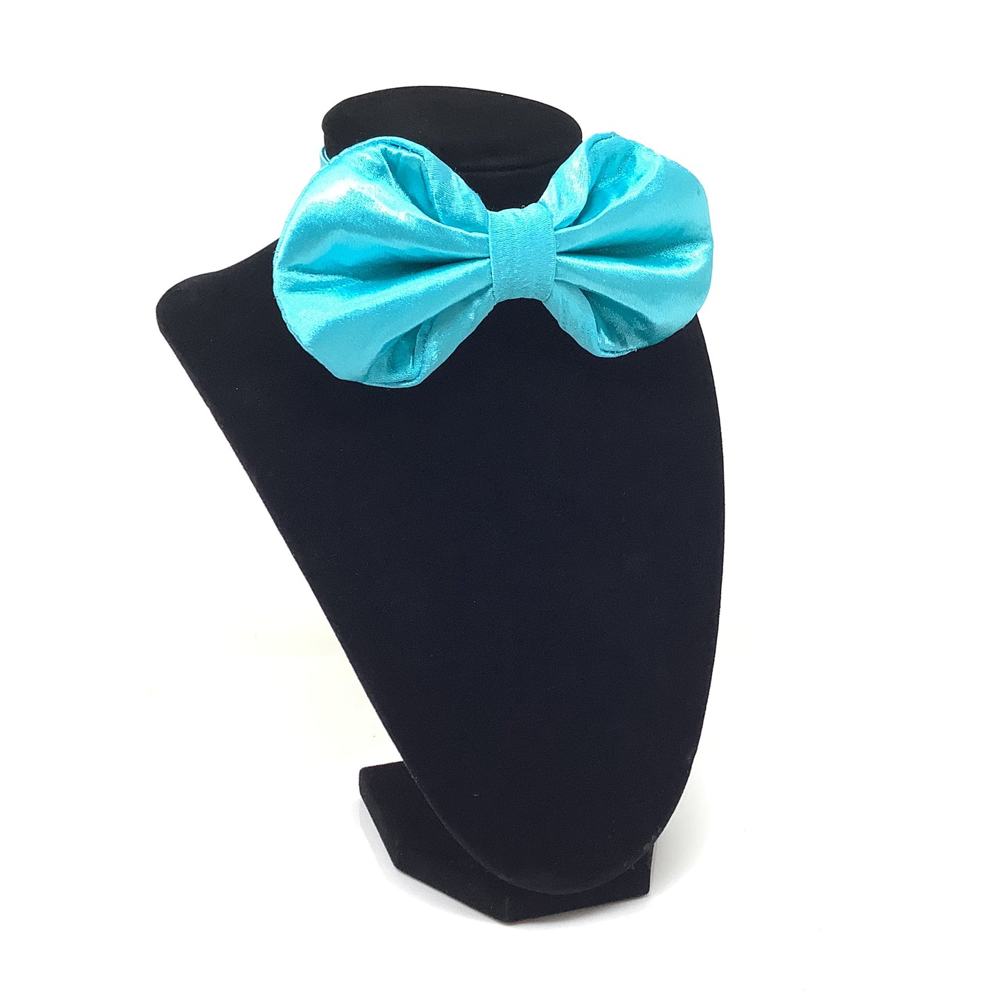 Azure Flame Bow Tie