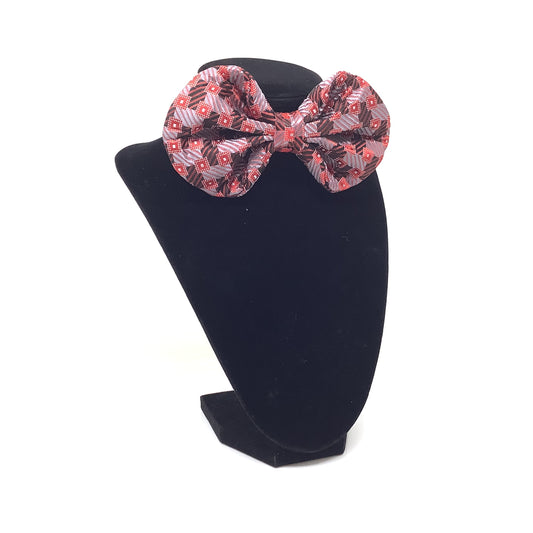 Crimson Matrix Bow Tie