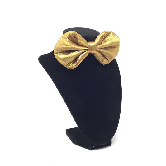 Golden Monarch Bow Tie