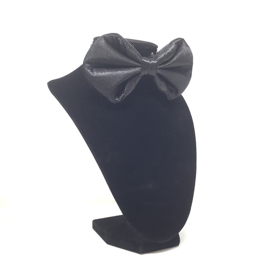Noir Classic Bow Tie (Matte Black Satin)
