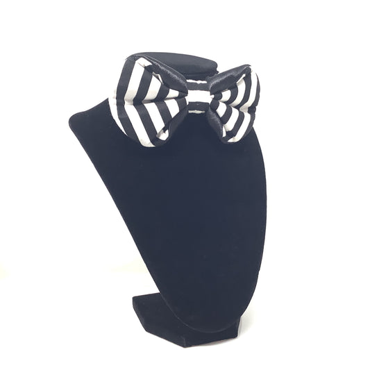 Monarch Stripe Bow Tie