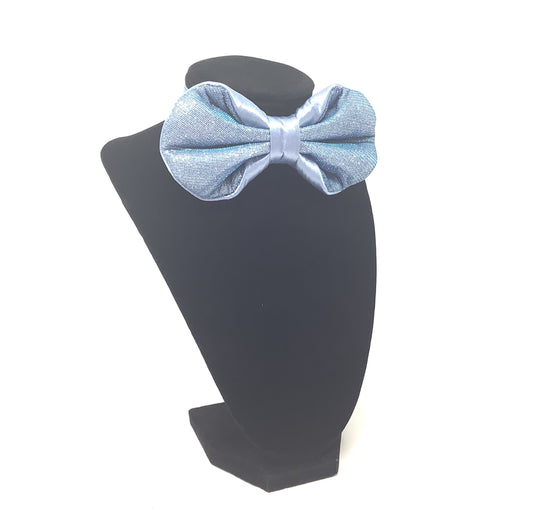 Azure Frost Bow Tie