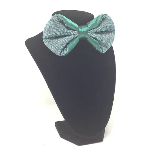Emerald Spark Bow Tie

Shimmering emerald green finish
Handcrafted, pre-tied, and lightweight
Rich, versatile design for bold style
Perfect for weddings, formal events & holiday parties