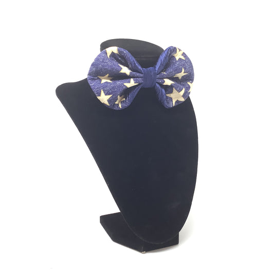 Liberty Star Bow Tie (Navy with Gold Stars)