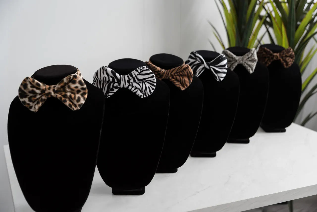 Image of variety of Bow Ties in the Store